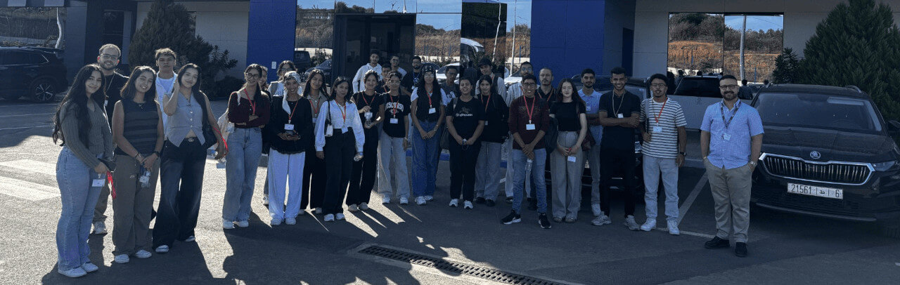 Immersion professionnelle réussie pour les nouveaux étudiants du Bachelor/Licence Arts et Métiers campus de Rabat