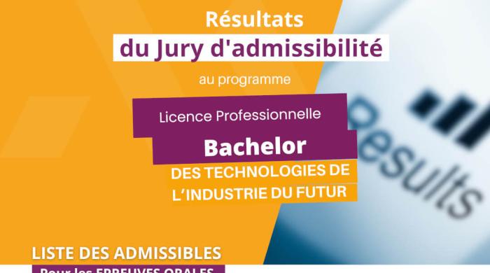Résultats d'admission au au Concours d’accès au Programme Bachelor